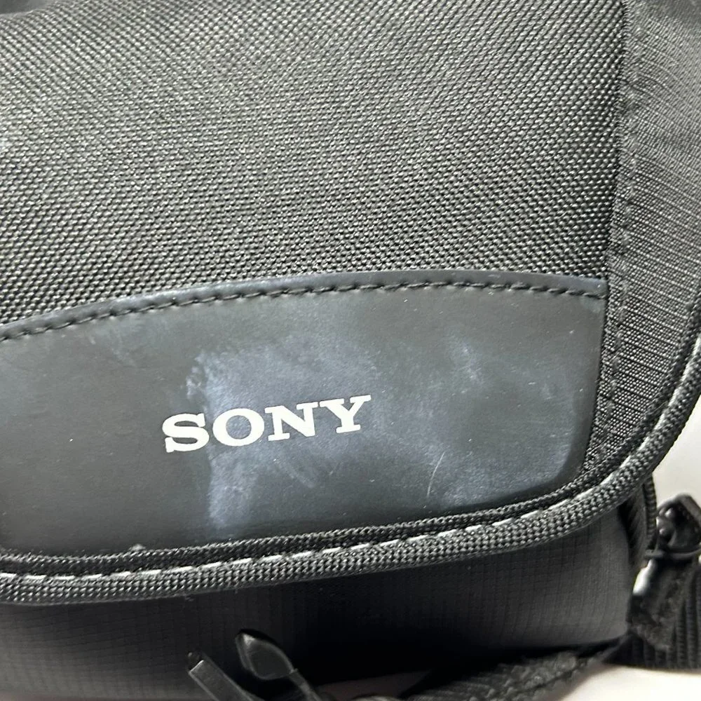Sony Camera‎ Black Padded Bag w/Adjustable Strap